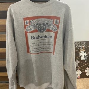 Urban Outfitters vintage budweiser crewneck